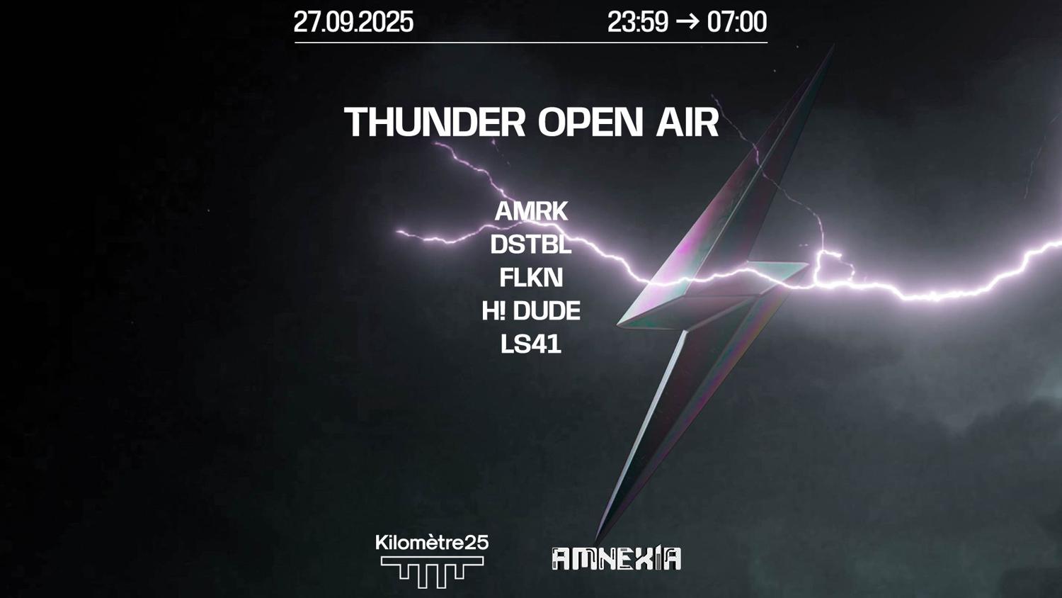 Thunder: H! Dude, Flkn, Dstbl, Ls41, Amrk
