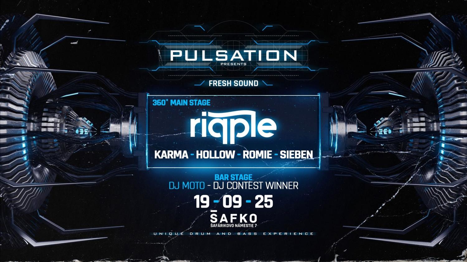 Pulsation Refresh Sound - Drum&Bass Event Bratislava