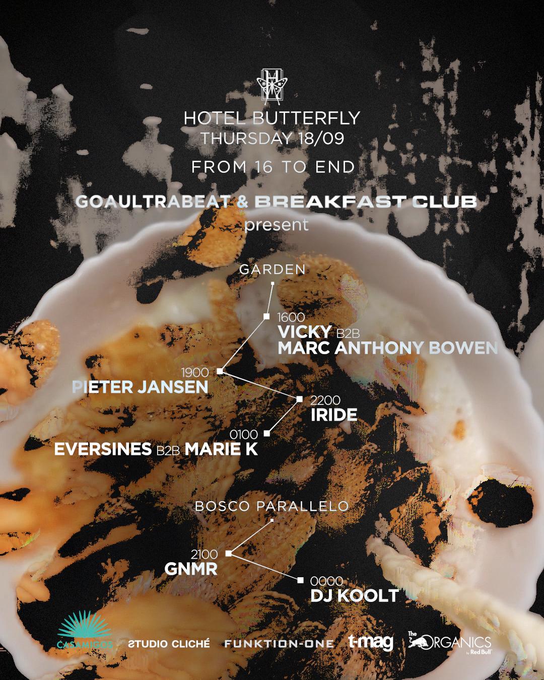 Goaultrabeat & Breakfast Club - Hotel Butterfly