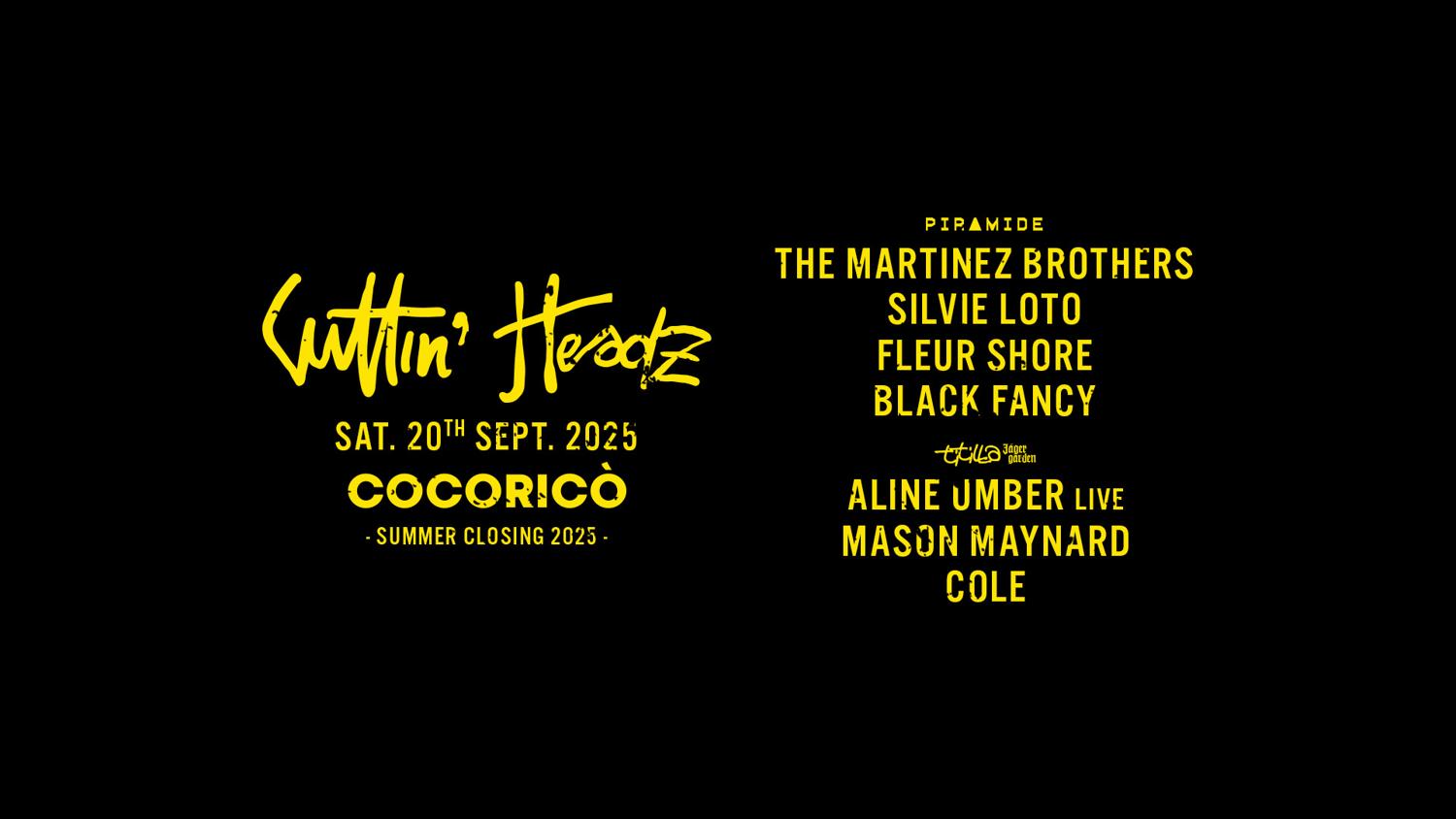 The Martinez Brothers Present Cuttin'Headz