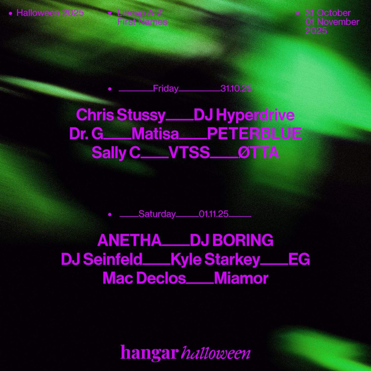 Hangar Halloween 2025 - 2-Day Indoor Rave