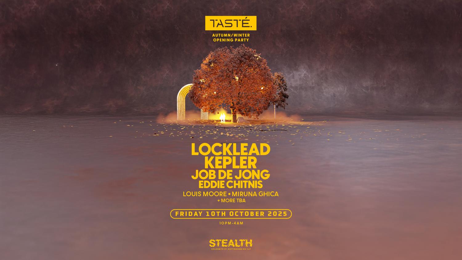 Tasté. Presents: Locklead, Kepler & Job De Jong