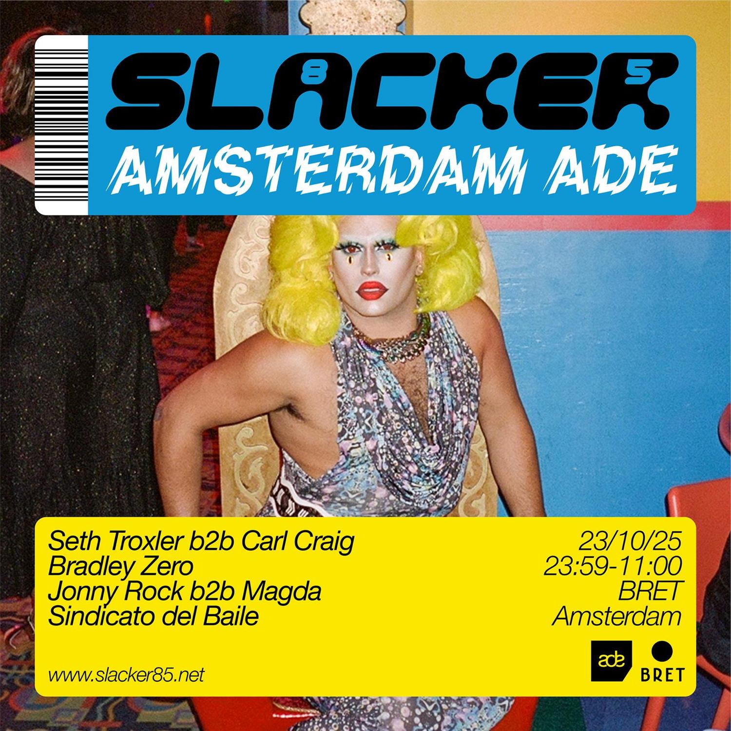 Slacker Ade Seth Troxler, Carl Craig, Bradley Zero, Jonny Rock, Magda And Sindicato Del Baile