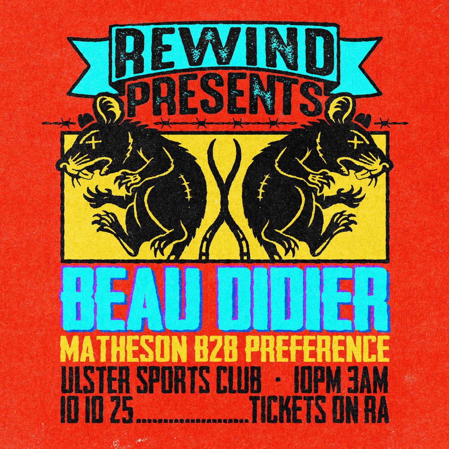 Rewind Presents Beau Didier