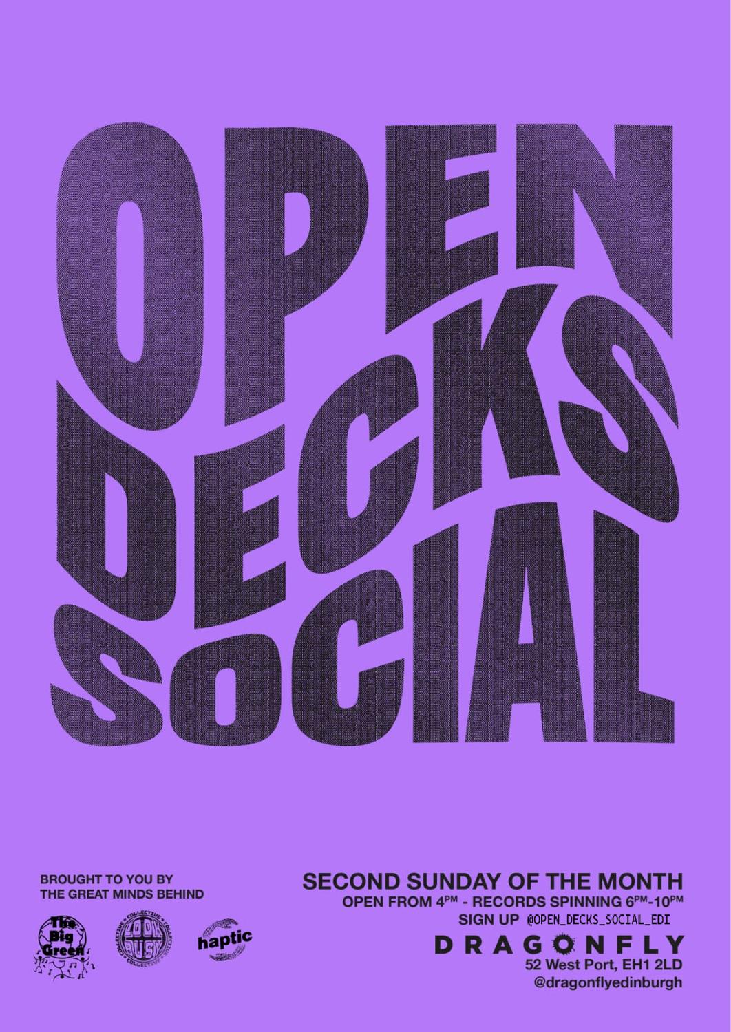 Open Decks Social - Friday Night Party