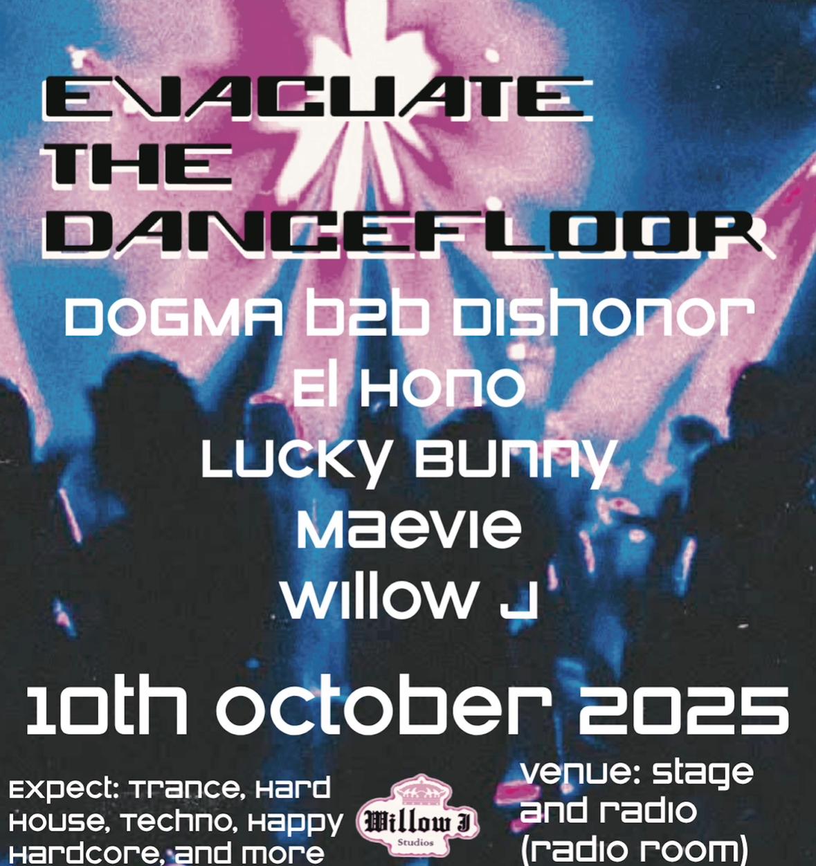 Evacuate The Dancefloor 001