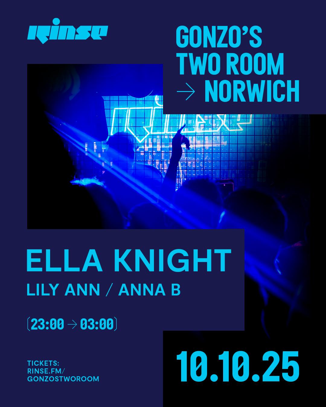 Rinse At Gonzo'S Two Room: Ella Knight, Lily Ann & Anna B