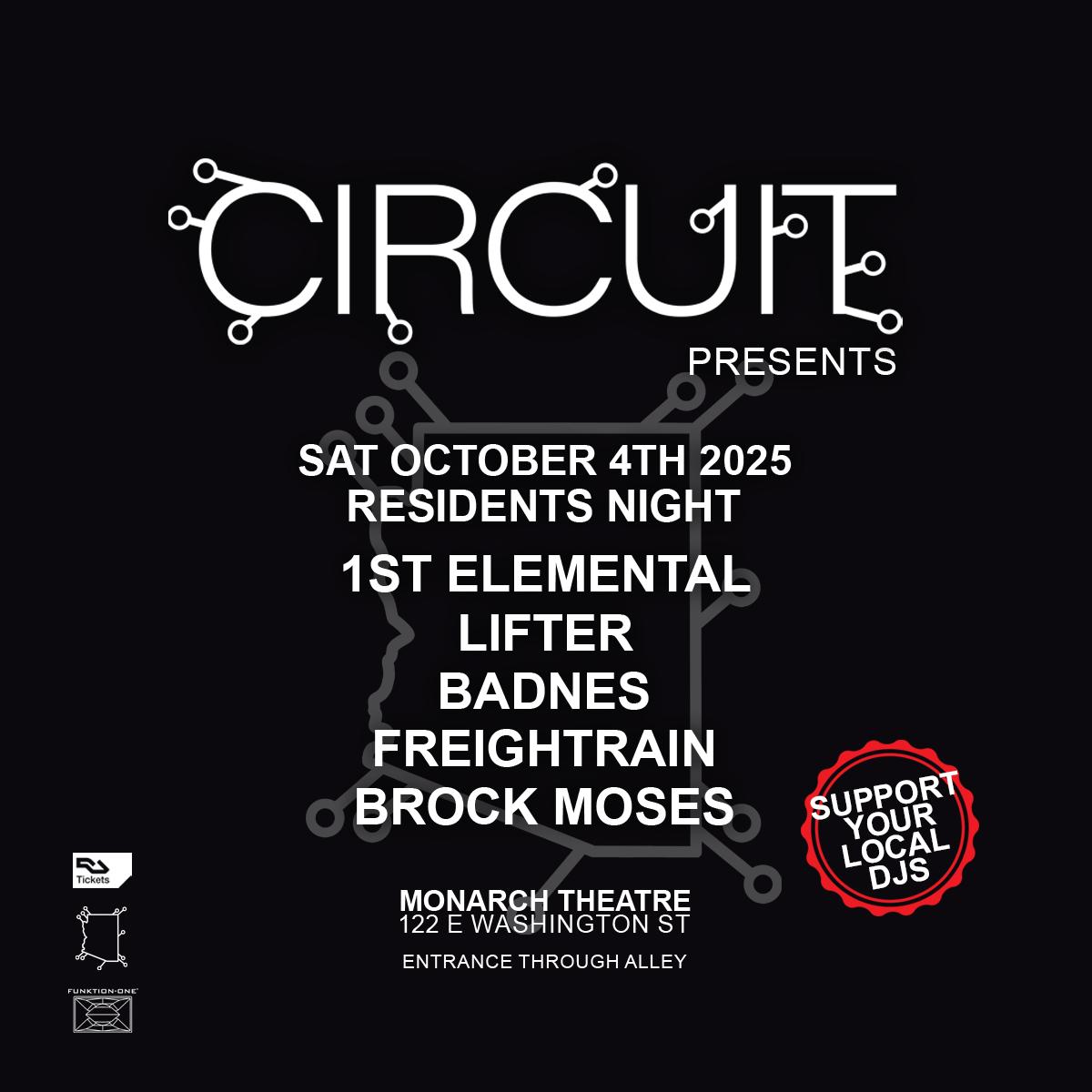 Circuit Presents Residents Night