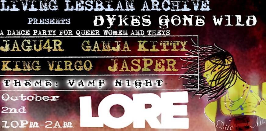 Dykes Gone Wild: Vamp Night!