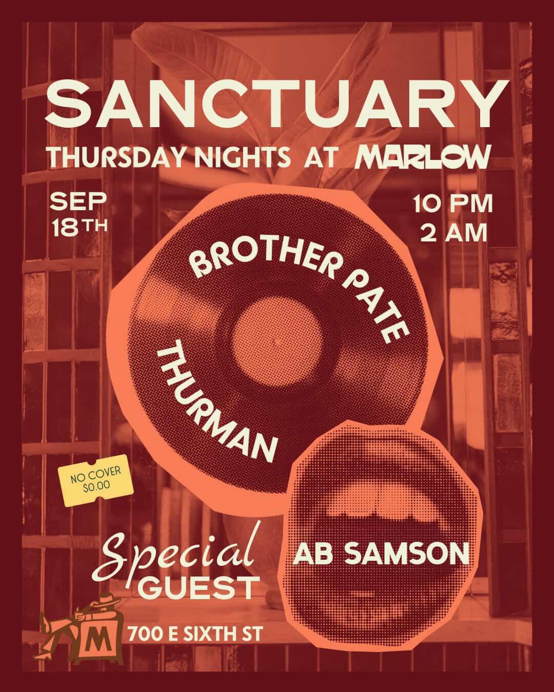 Sanctuary W/ Special Guest Ab Samson