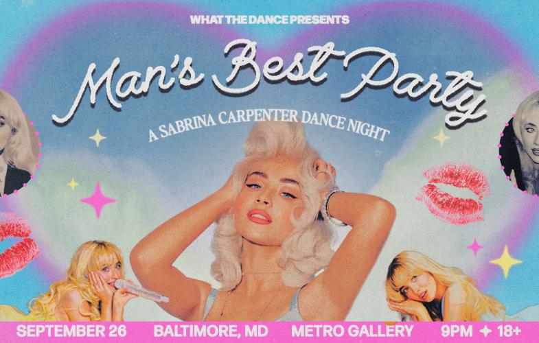 Man'S Best Party: A Sabrina Carpenter Dance Night At Metro Baltimore