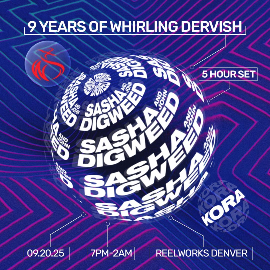 Sasha _ John Digweed - Whirling Dervish 9-Year Anniversary