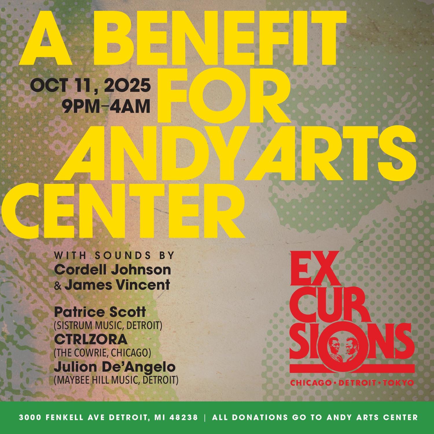 Excursions: Benefit For Andy Arts Center