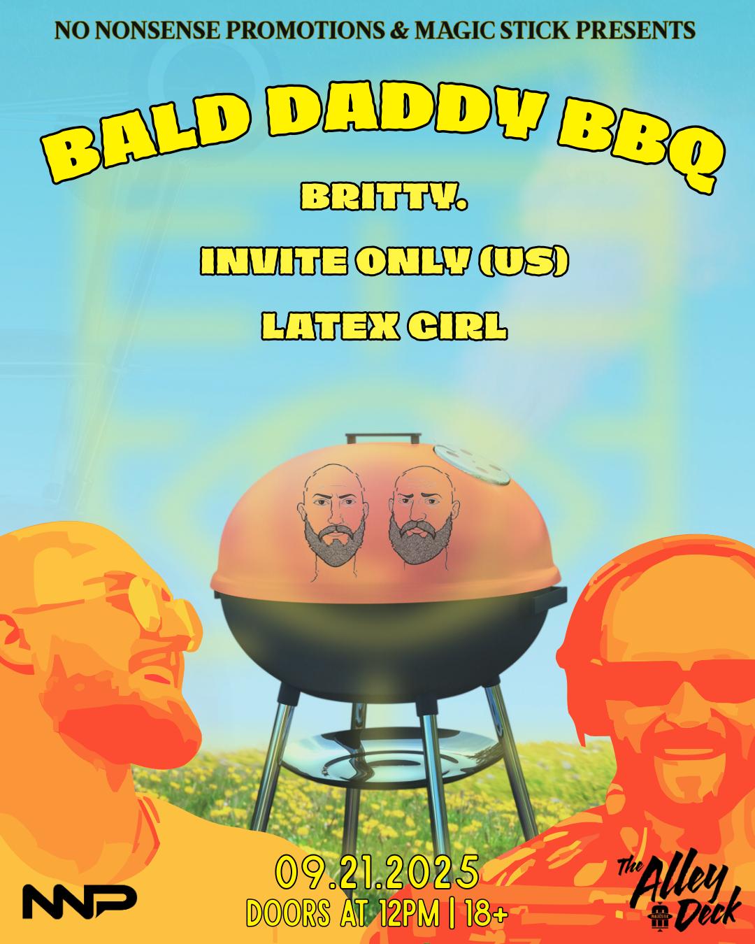 Bald Daddy Bbq On The Alley Deck