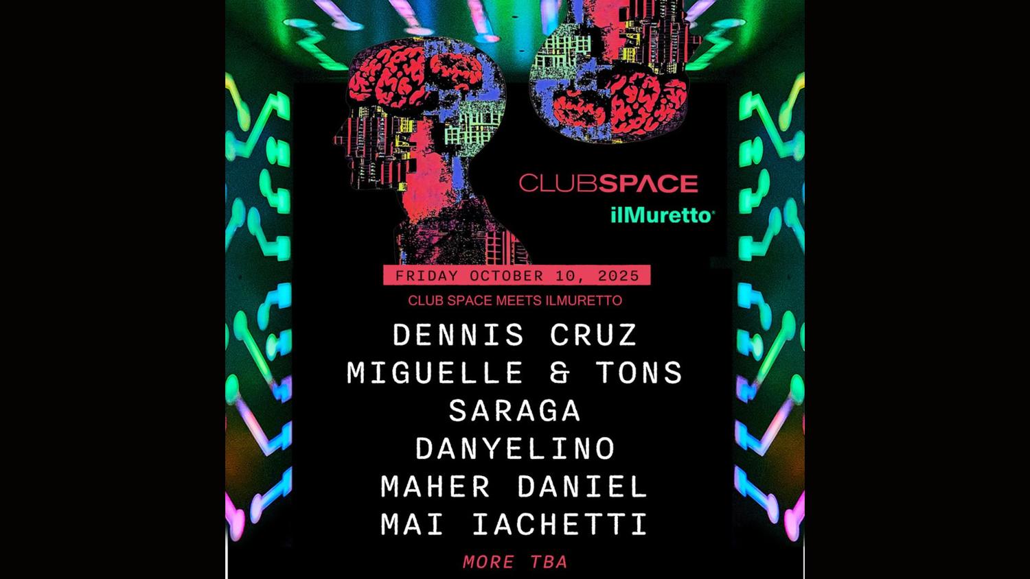 Ilmuretto: Dennis Cruz, Miguelle & Tons + Saraga