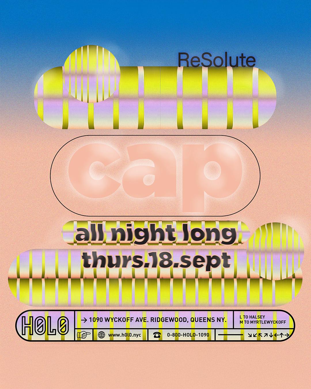 Resolute With Cap (All Night Long)