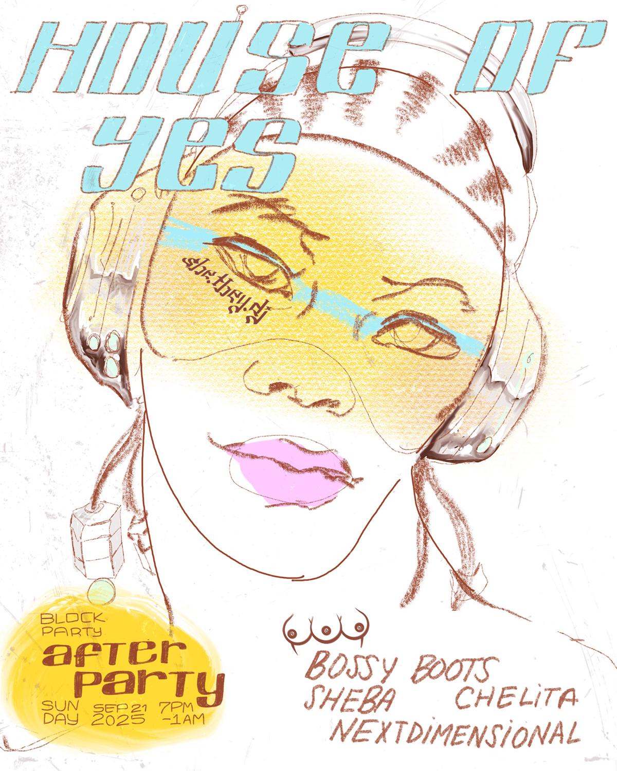 Block Party After Party **Free All Night** She.They.Dj • Bossy Boots • Nextdimensional