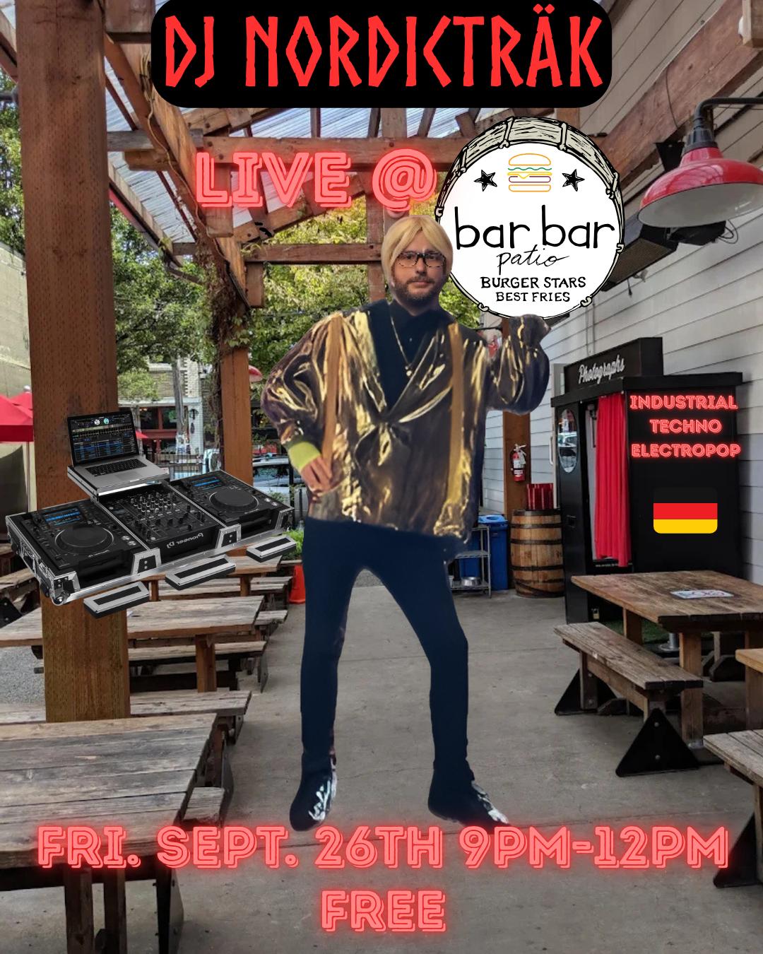 Dj Nordicträck @ Bar Bar
