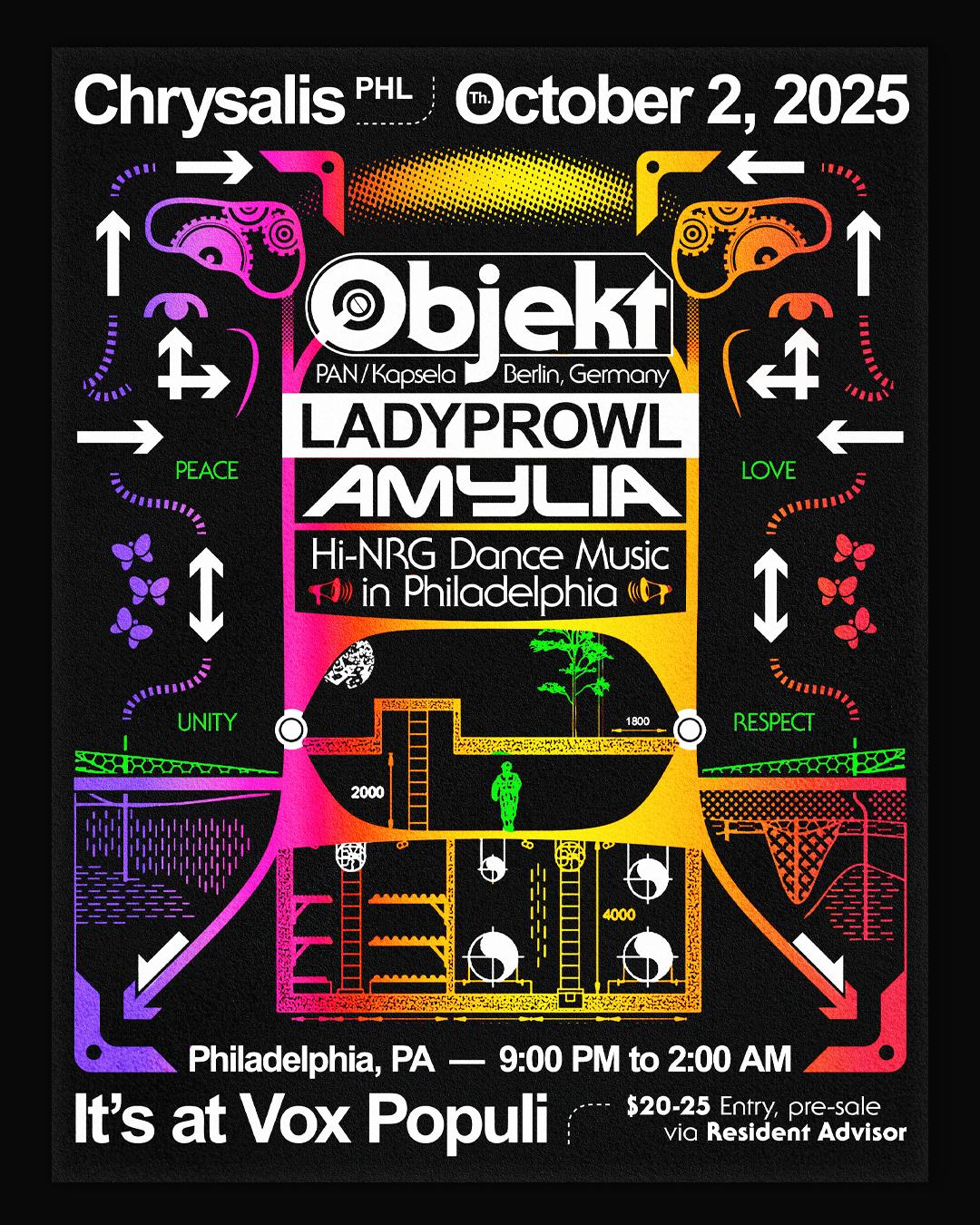 Chrysalis With Objekt, Ladyprowl & Amylia