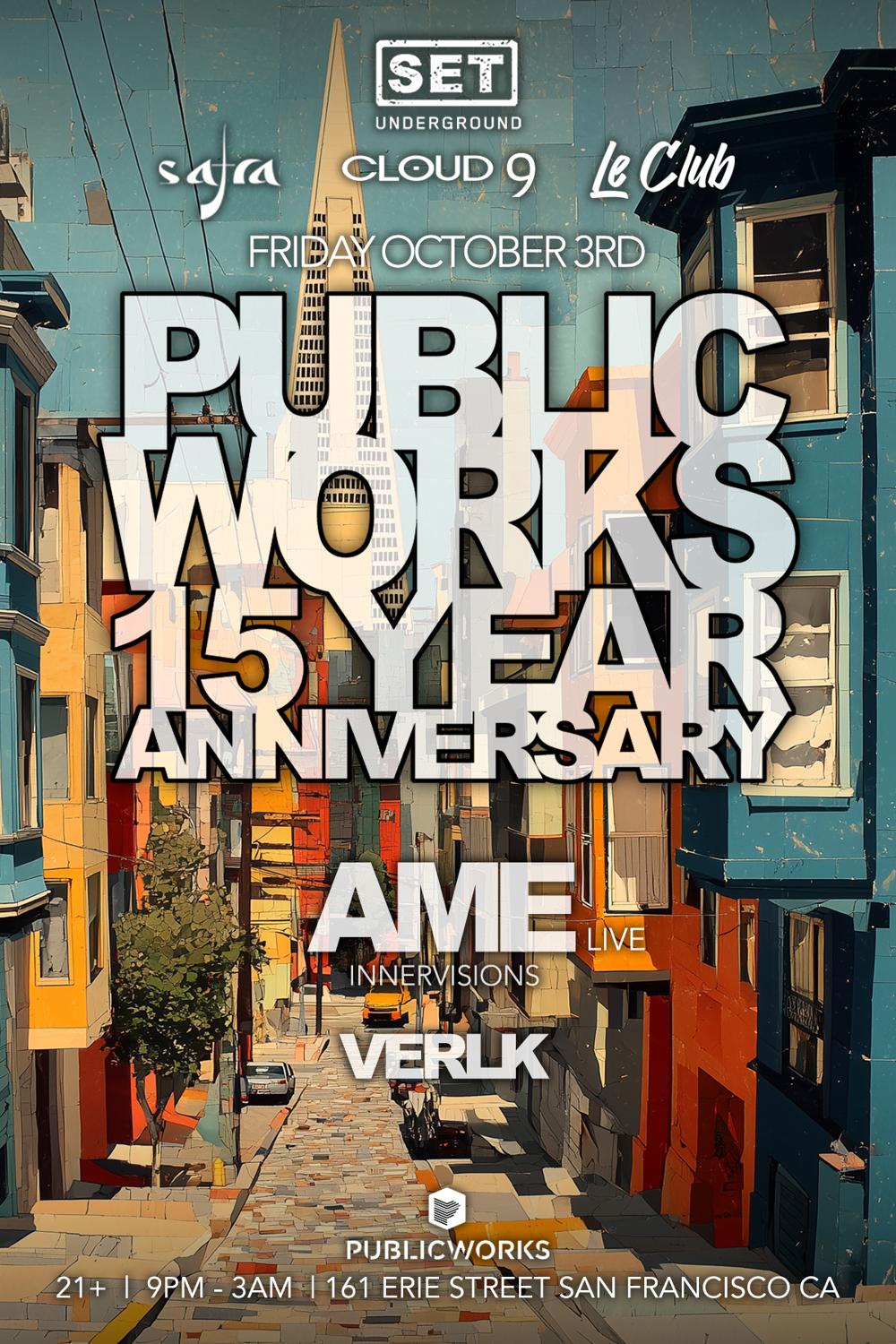 Set Underground With Ame Live 15Th Year Anniversary