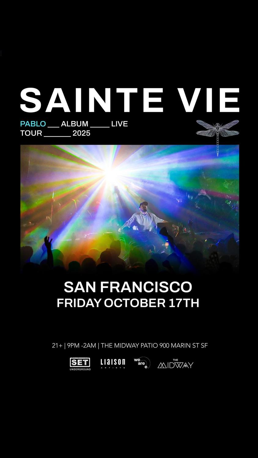 Set Underground Presents: Sainte Vie 'Album Live Tour' Party