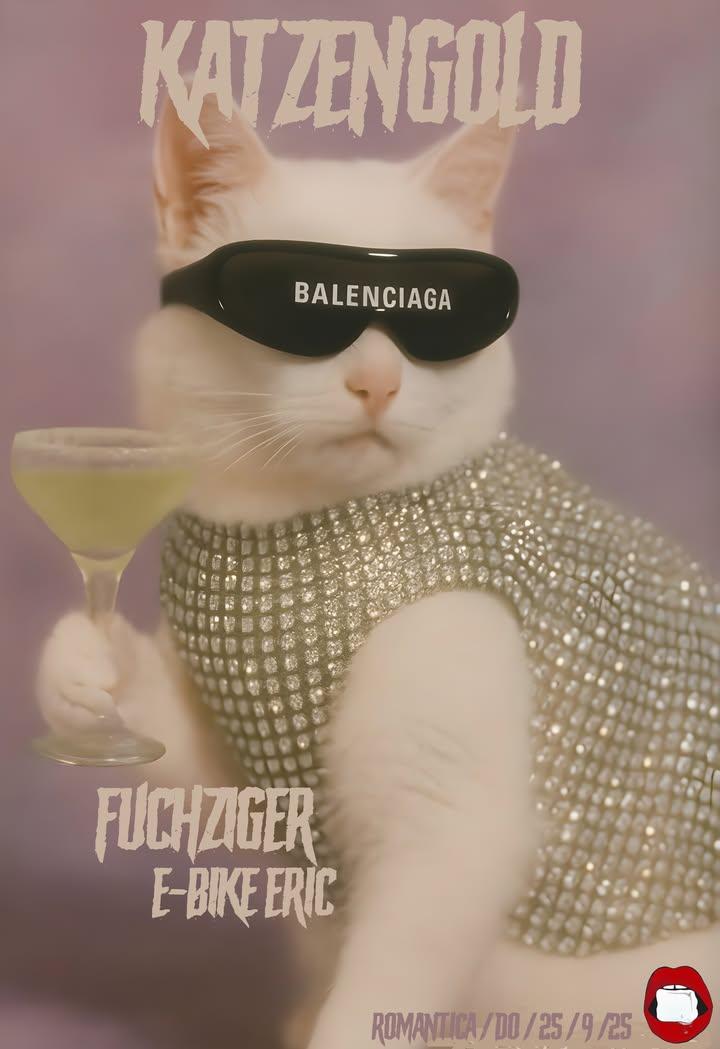 Katzengold Am Donnerstag Mit Fuchziger (Chaos Disco Club) & E-Bike Eric