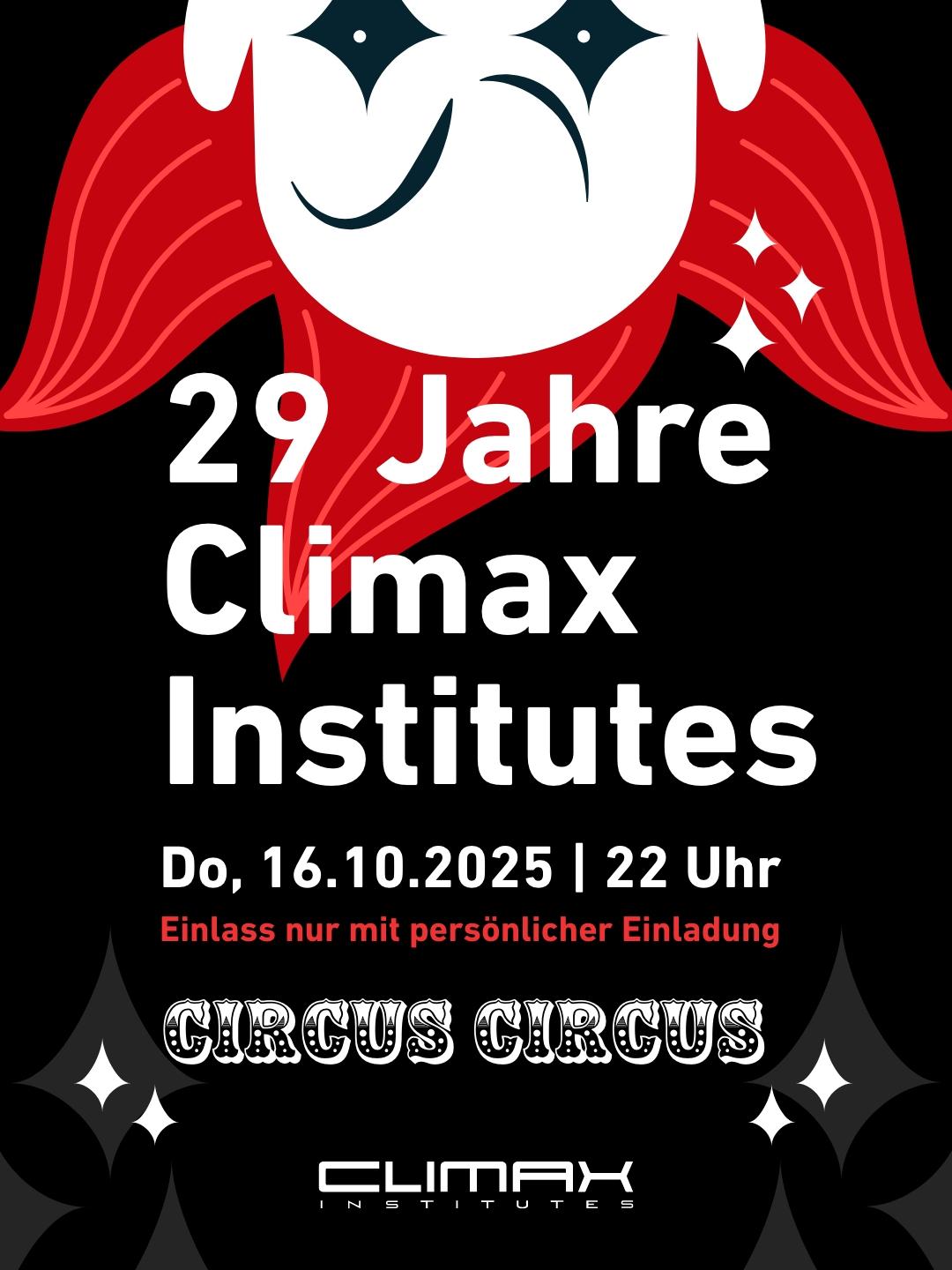 29 Jahre Climax Institutes Jubiläum
