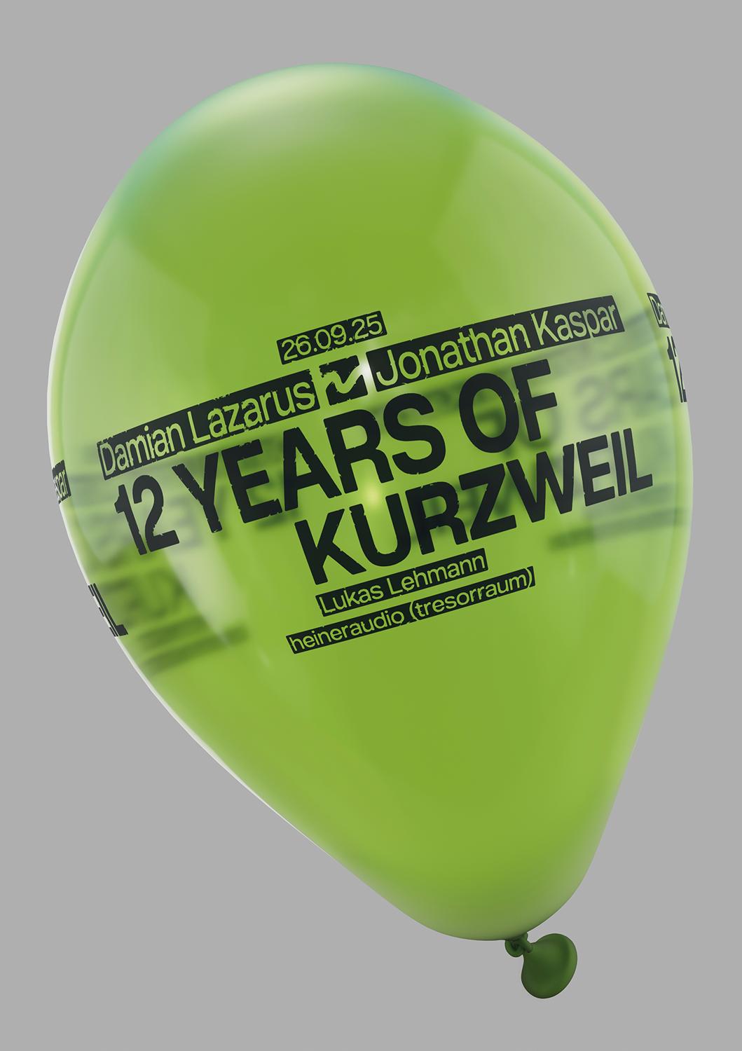 12 Years Of Kurzweil With Damian Lazarus, Jonathan Kaspar Uvm