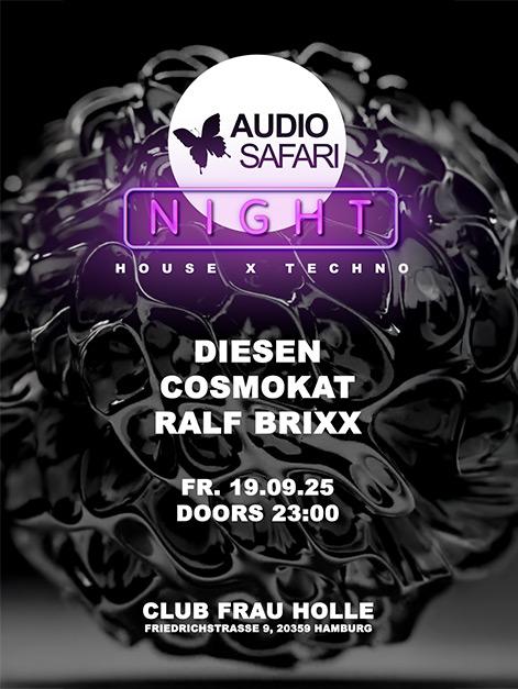 Audio Safari Night With Ralf Brixx, Diesen, Cosmokat