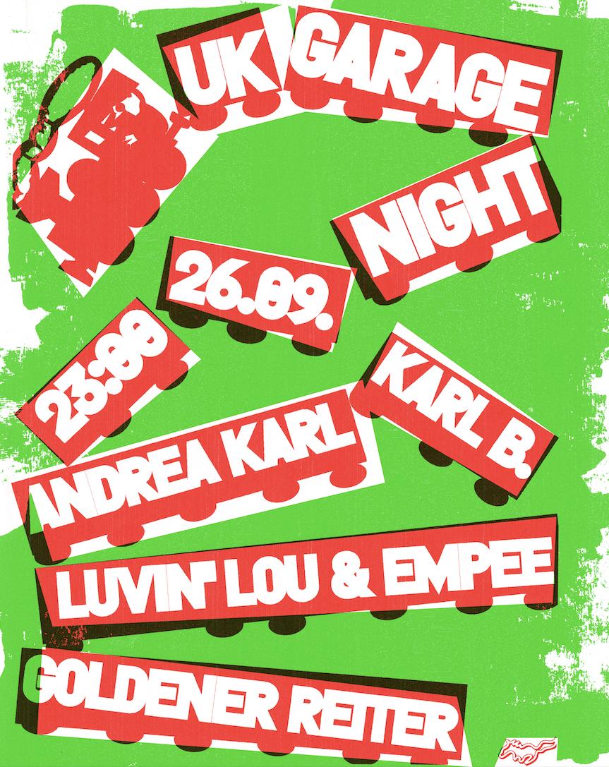 Uk Garage Night With Andrea Karl, Karl B., Luvin' Lou & Empee