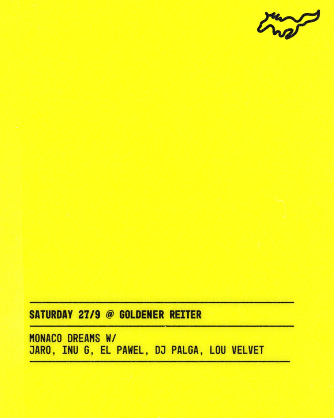 Monaco Dreams With Jaro, Inu G, El Pawel, Dj Palga, Lou Velvet