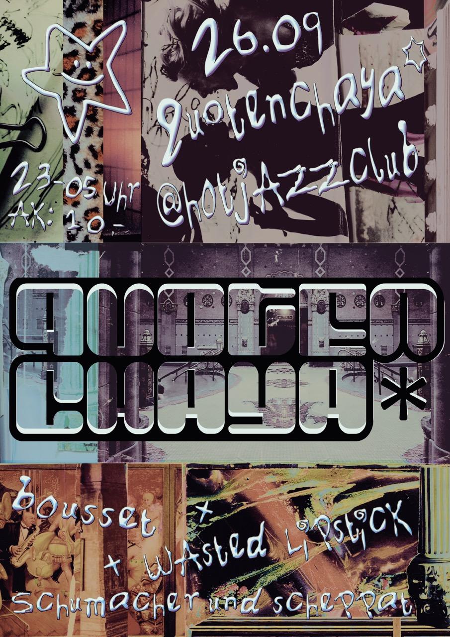 Quotenchaya* At Hot (J)Ass Club