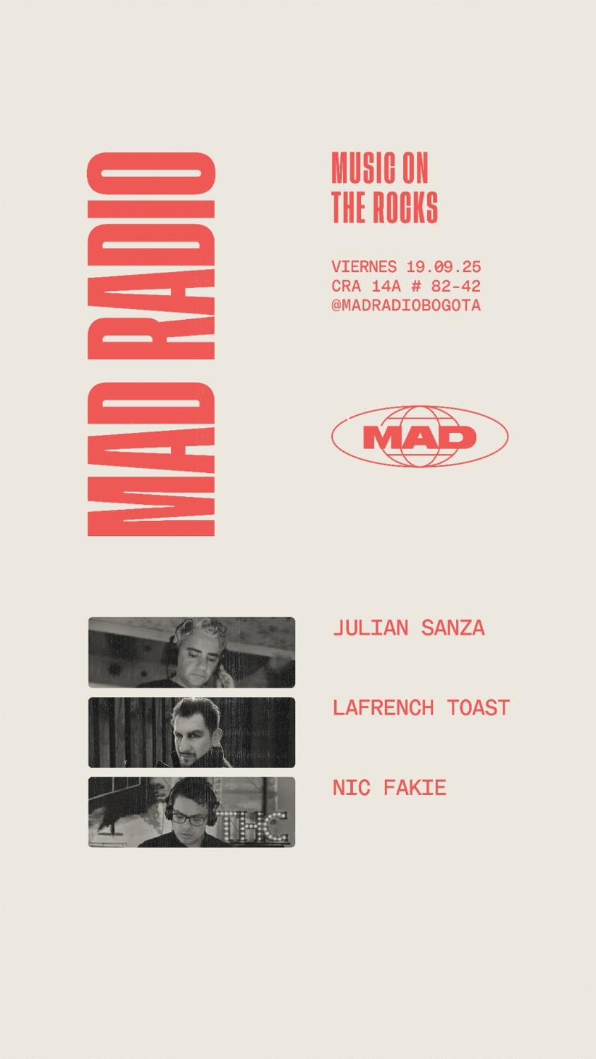 Music On The Rocks: Julian Sanza, Lafrench Toast, Nic Fakie