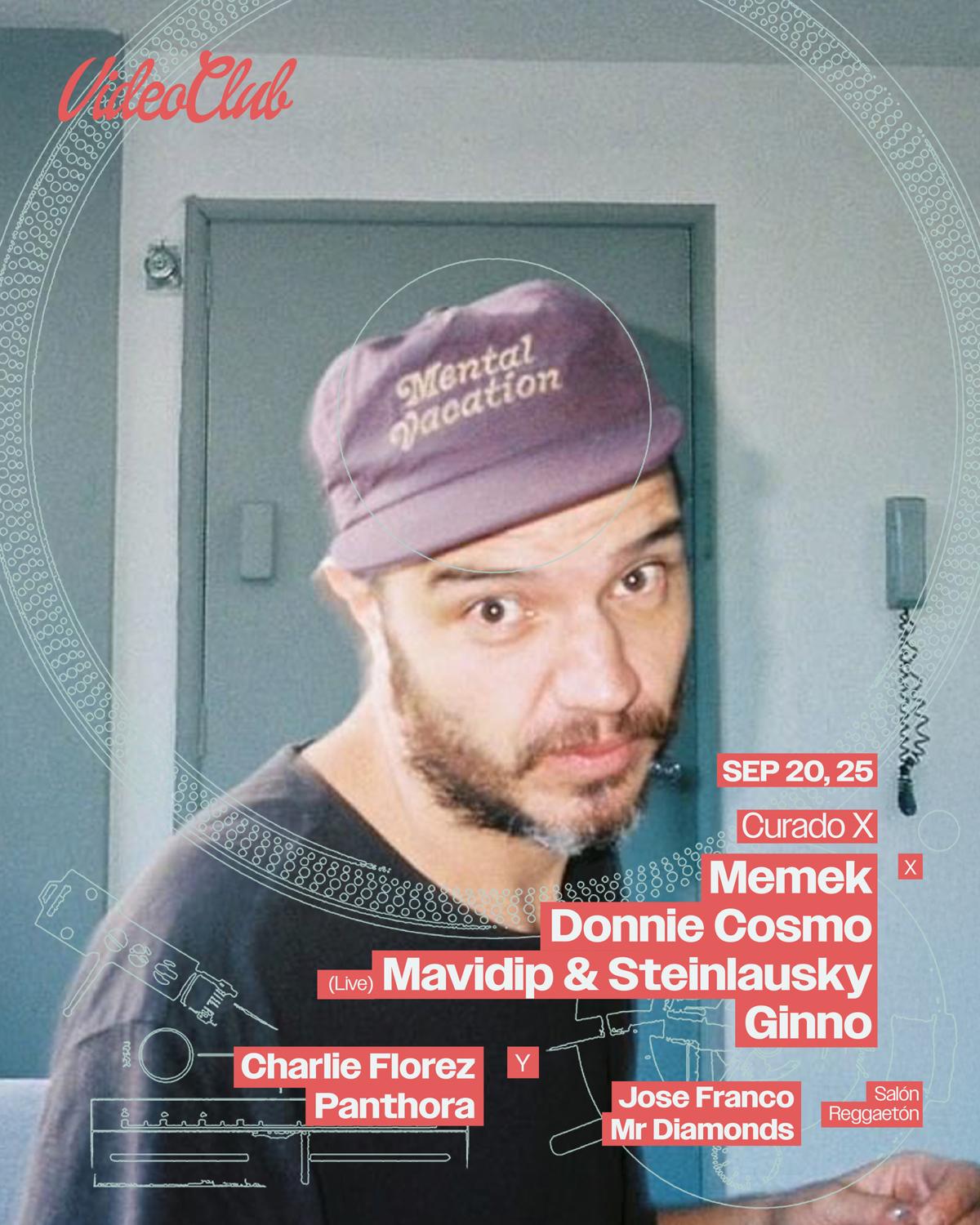 Curado X Memek: Donnie Cosmo + Mavidip & Steinlausky + Ginno