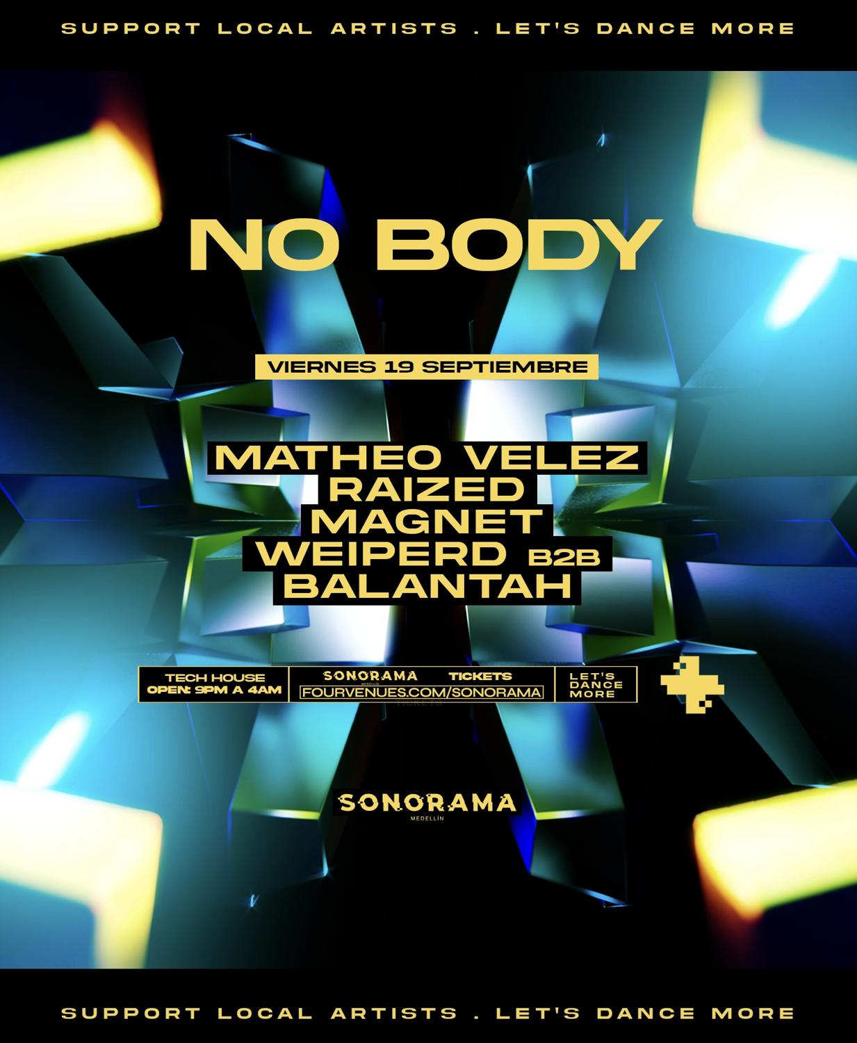 Sonorama Pres / No Body