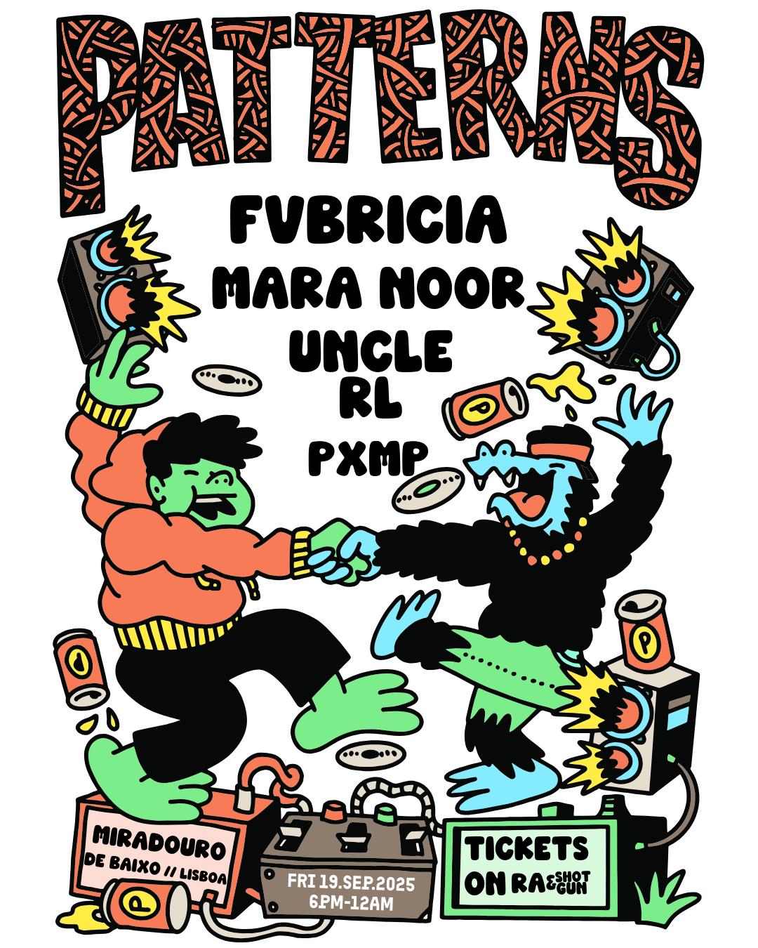 Patterns Rooftop Sessions: Fvbricia, Mara Noor, Uncle Rl, Pxmp