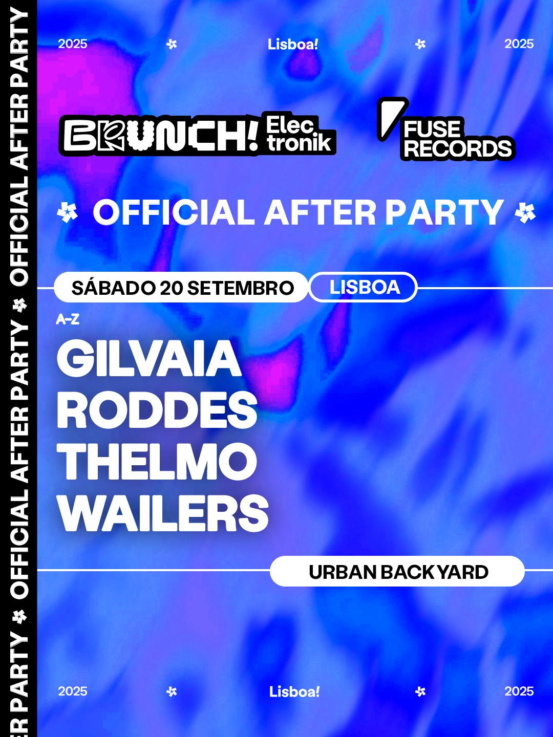 Brunch Electronik X Fuse Records: Official Afterparty Backyard