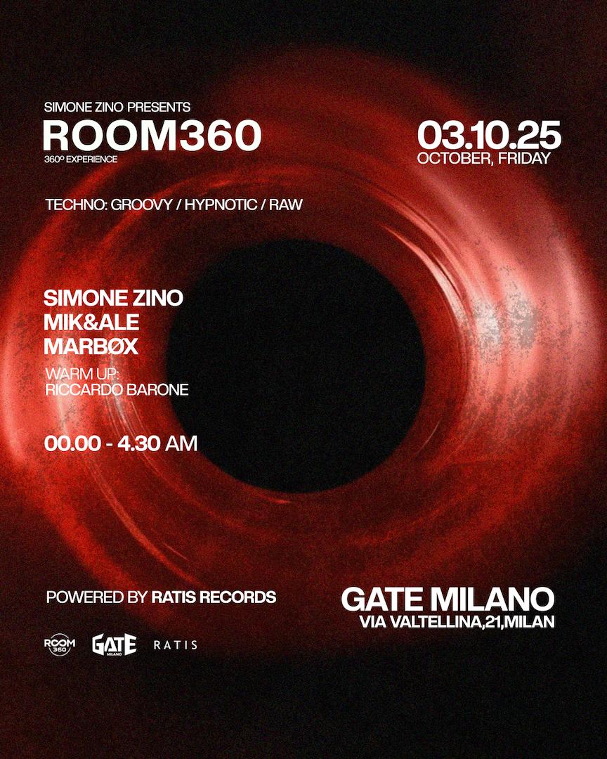 Room360 - Techno: Groovy / Raw / Hypnotic