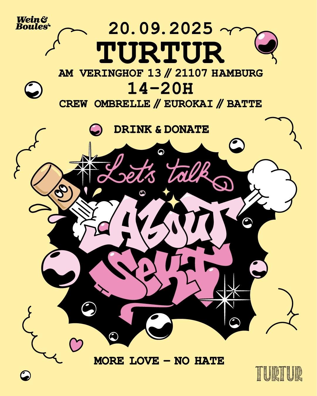 Let'S Talk About Sekt - Drink & Donate '