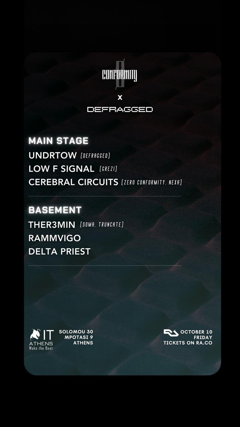 Zero Conformity X Defragged Istanbul