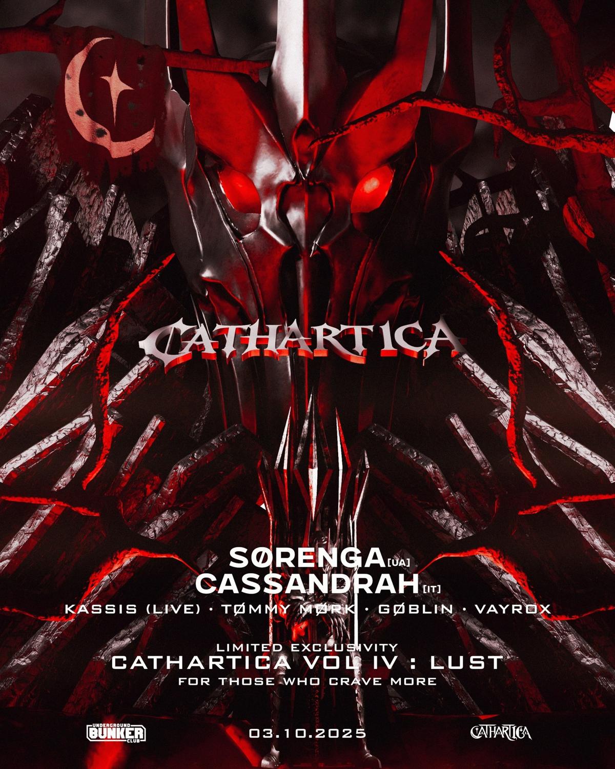 Cathartica Vol. Iv: Lust With Sørenga (Ua) & Cassandrah (It)