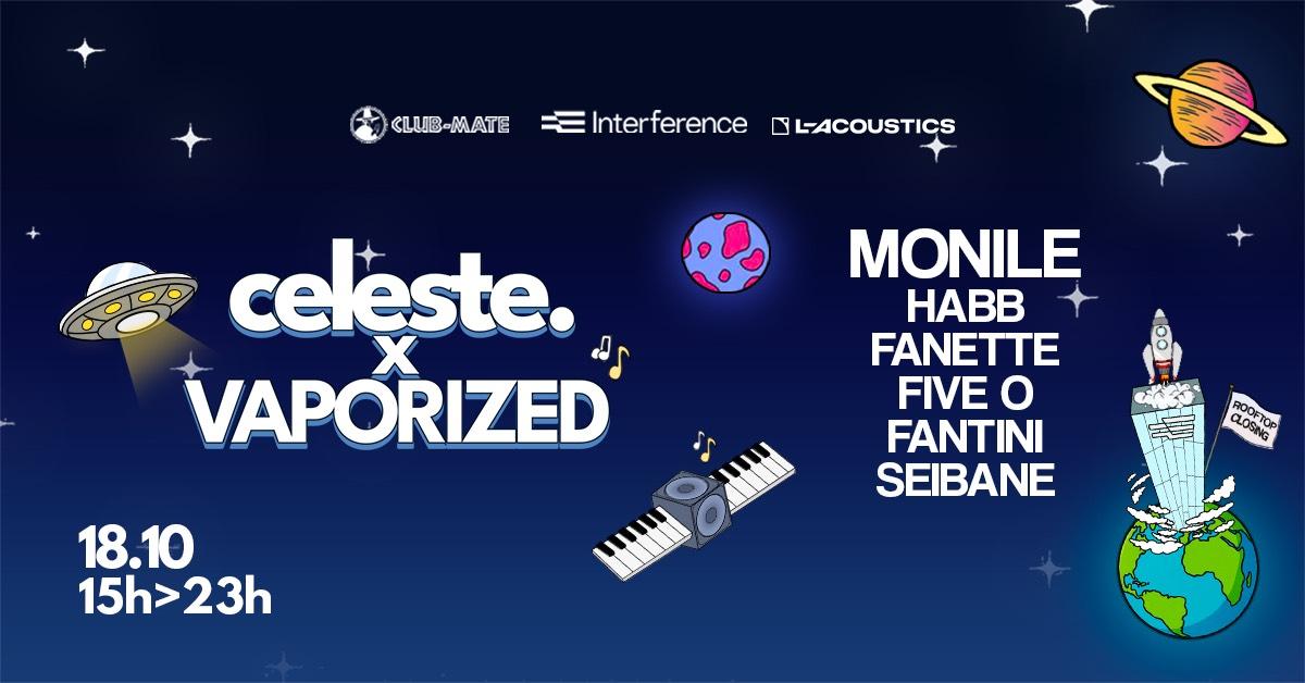 Celeste X Vaporized - Closing Sur Le Toit D'Interference