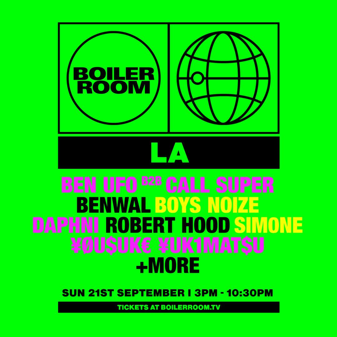 Boiler Room: La - Sunday