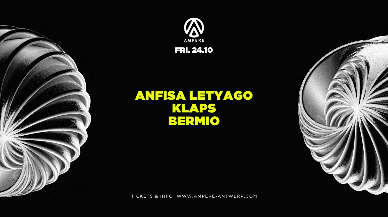 Ampere Presents: Anfisa Letyago, Klaps, Bermio