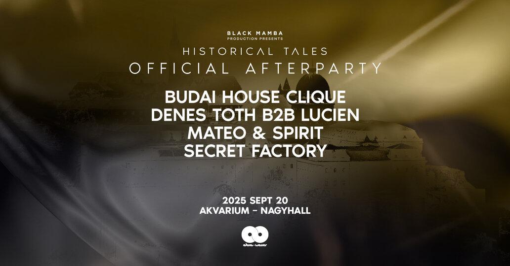 Historical Tales Official Afterparty