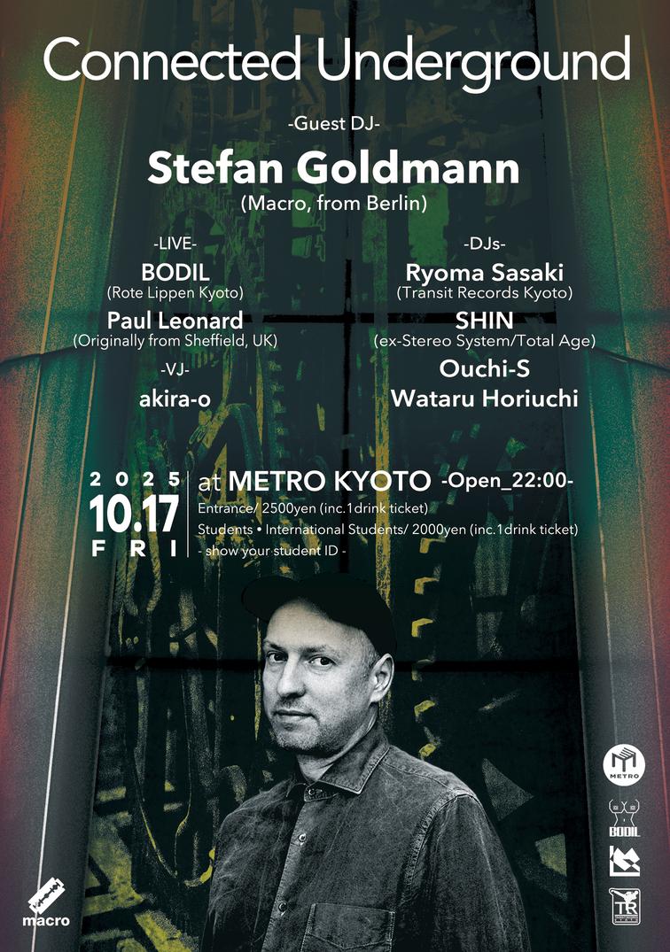 Connected Underground With Stefan Goldmann (Macro, From Berlin)