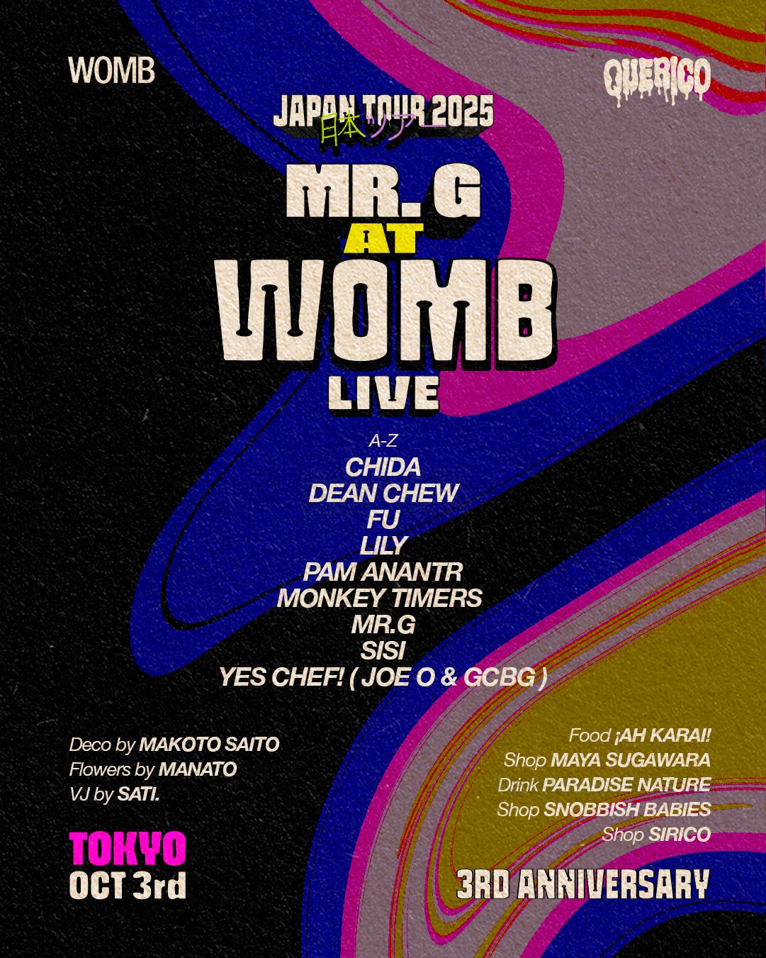 Mr.G (Live) Japan Tour - Querico 3Rd Anniversary