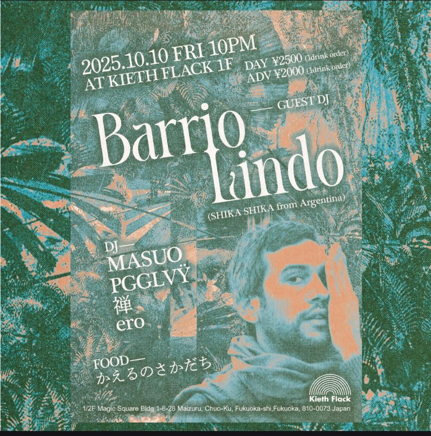 Barrio Lindo Japan Tour 2025 In Fukuoka