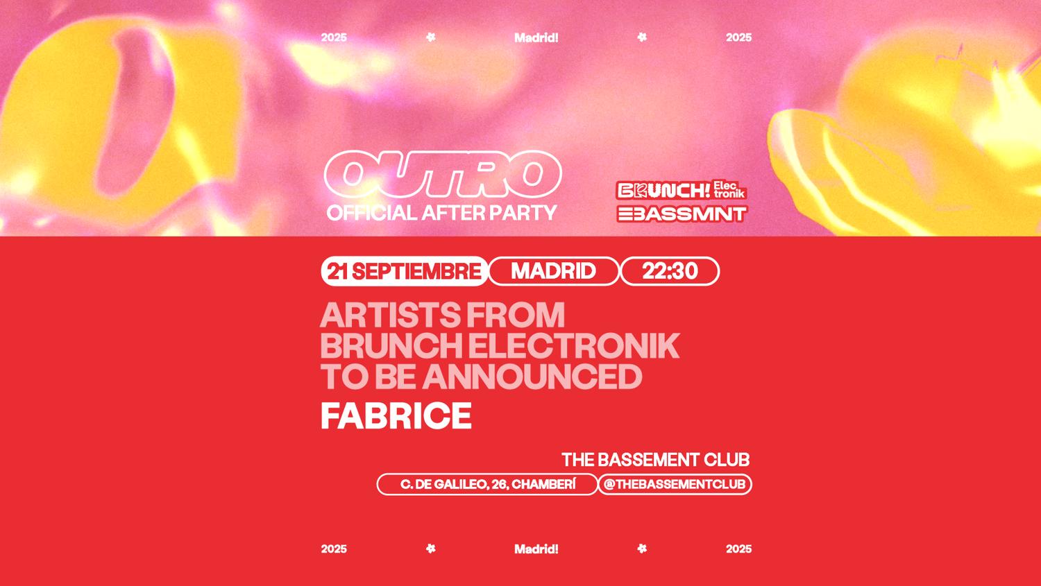 Official After Party Brunch Electronik