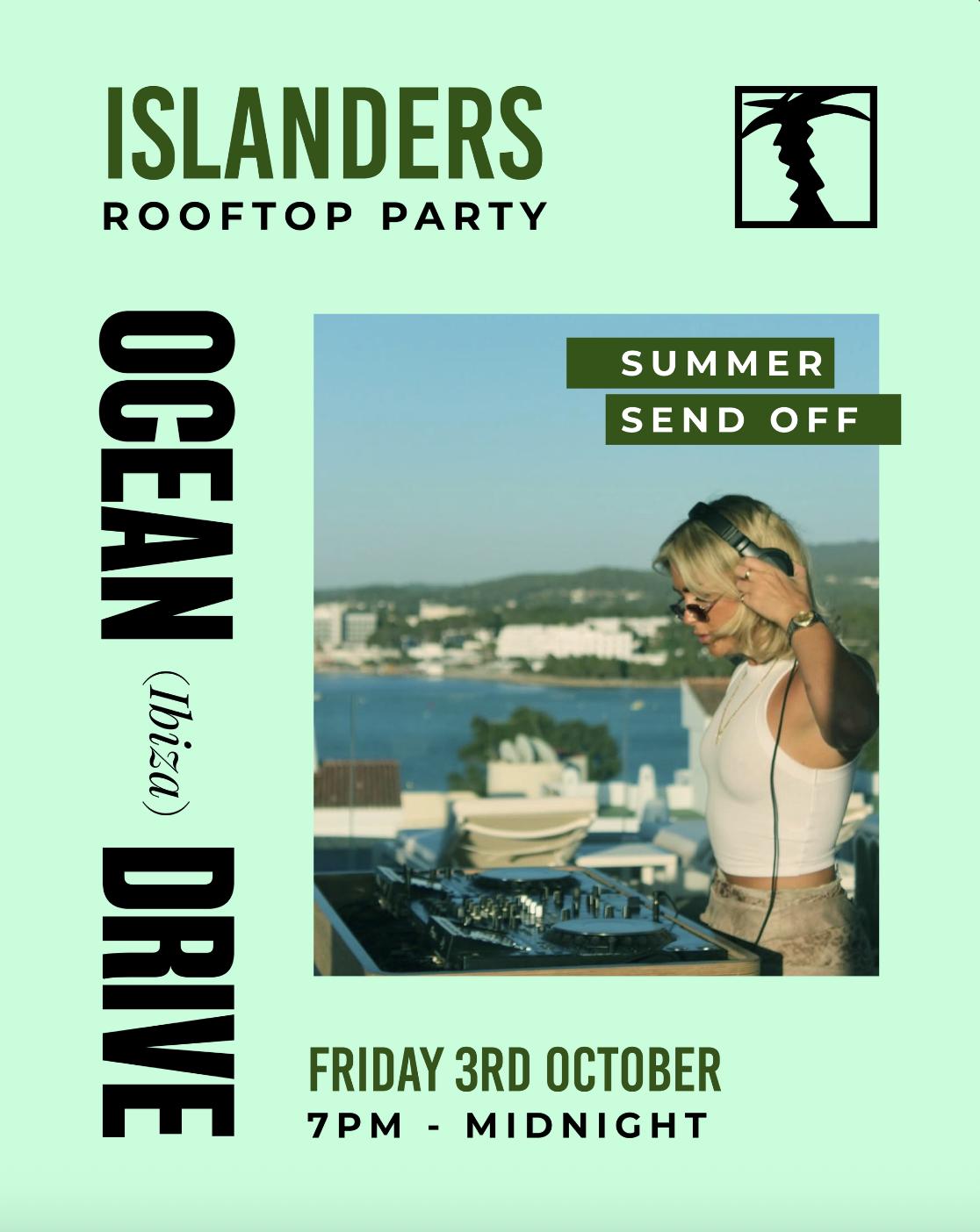 Islanders Ibiza: Rooftop Party - Summer Send Off
